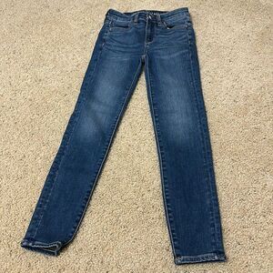 American Eagle Jeggings Short High Rise Next Level Stretch size 00